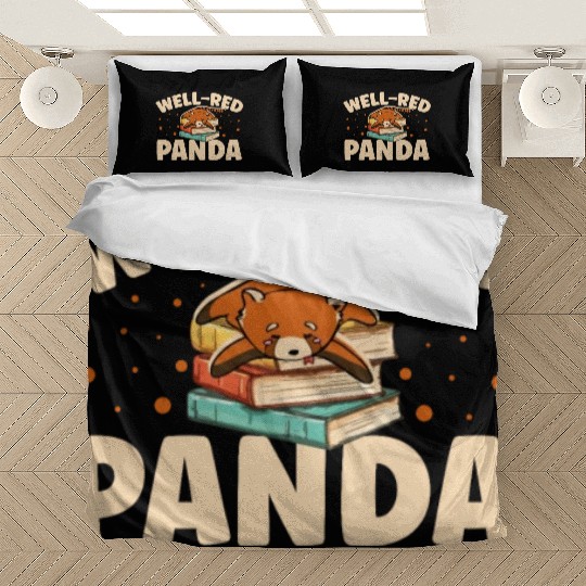 Well-Red Panda Zookeeper Zoogoer Wildlife Bookworm Bedding Sets