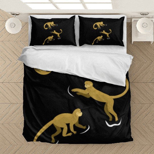 Chimpanzee Monkey Orangutan Monkey - Cute Monkey Bedding Sets