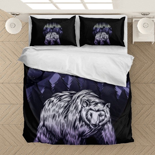 Alaska Gift USA Natur Bär Denali Grizzly Wald Bedding Sets