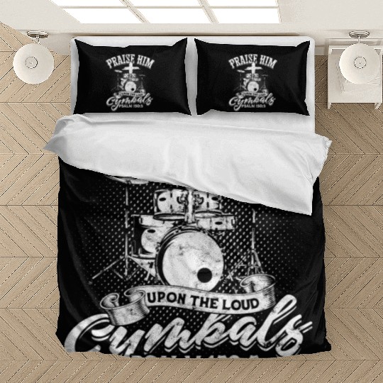 drumsticks Drum Music Christian Drummer church Bedding Sets