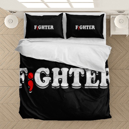 Fight Depression Prevention Mental Awareness Bedding Sets