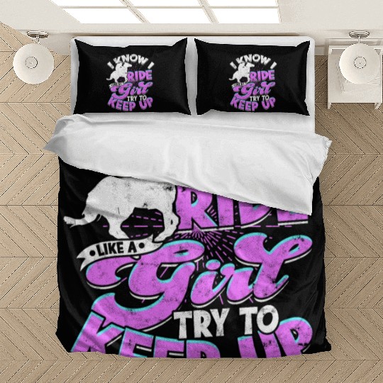 Horse Racing Equestrian Horseback Horse Racer Bedding Sets