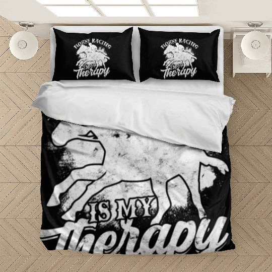 Horse Racing Equestrian Horseback Horse Racer Bedding Sets