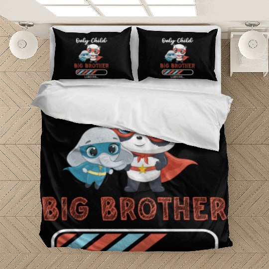 Big brother super hero panda elephant 2023 Bedding Sets
