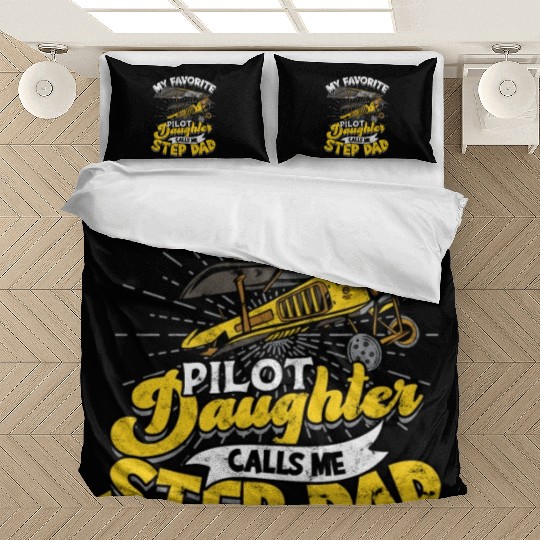 Pilot Daughter Airplane Aviation Job aircraft Bedding Sets