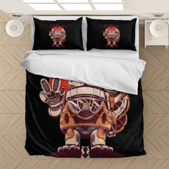 Cute Shiba Robot Pastel Kawaii Aesthetic, Yami Bedding Sets