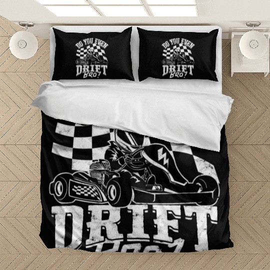 Go Kart Racer Pit Crew Car Racing Karting Bedding Sets