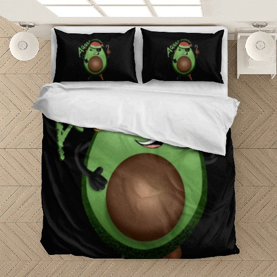 Avocado Pirate - character design Bedding Sets