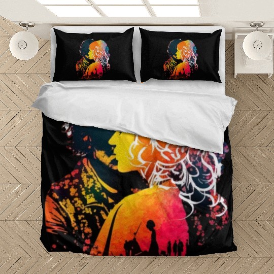 Sweet Couple's Fond Embrace, Valentine's Bedding Sets
