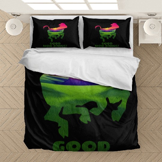 Good Moo-rning! Pop Art Sunrise Leaping Calf Bedding Sets