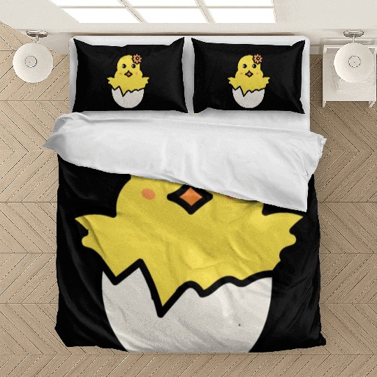 Cute baby bird born Bedding Sets