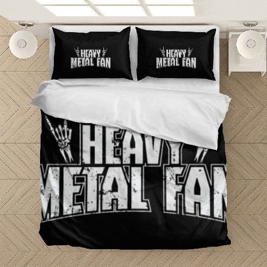 Heavy Metal Fan Music Band Genre Bedding Sets