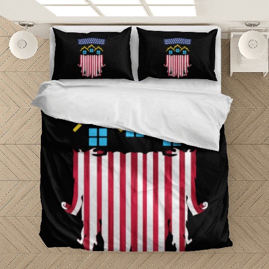 Proud American Patriotic USA Flag Realtor Real Est Bedding Sets
