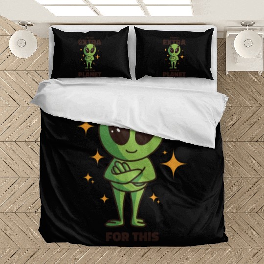 Space Area 51 Extraterrestrial Beings Cool Alien Bedding Sets