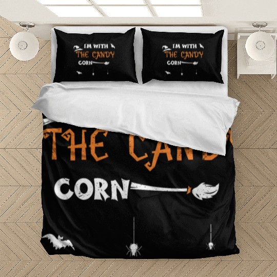 I'm With The Candy Corn Bedding Sets