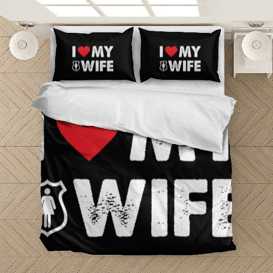 I LOVE MY WIFE Bedding Sets