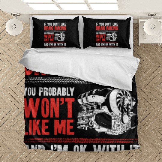 Drag Racing Race Car Vintage If Bedding Sets