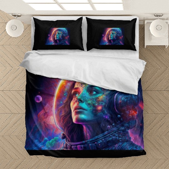 Psychedelic Astronauts 2 Bedding Sets