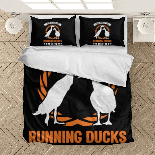 I Just Really Like Running Ducks, Ok Duck Bedding Sets