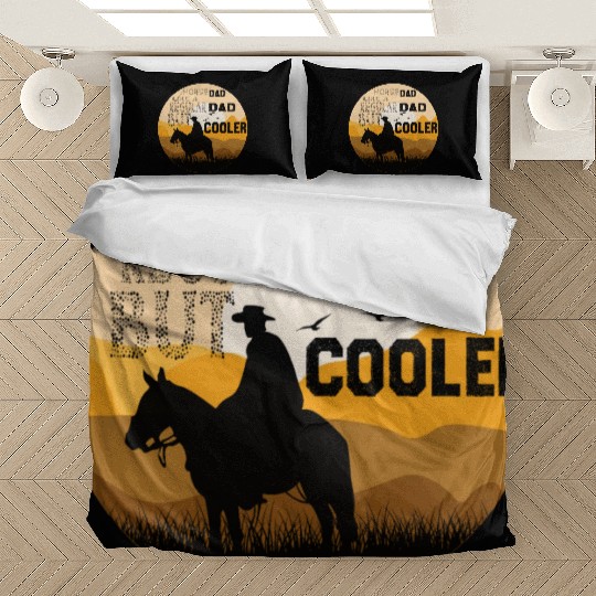 horse dad like a regular dad but cooler Bedding Sets