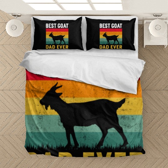 Best Goat Dad Ever Bedding Sets