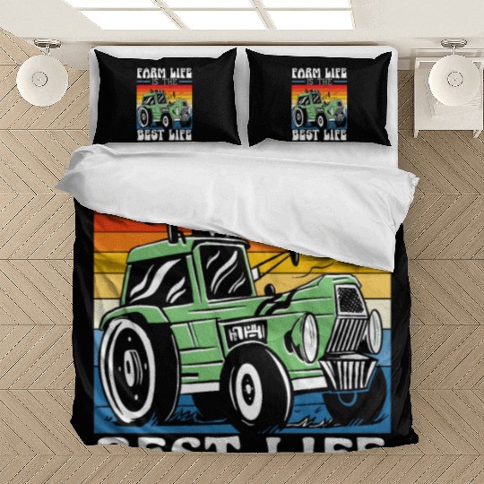 Farm Tractor Farming Life Agriculture Farmer Bedding Sets