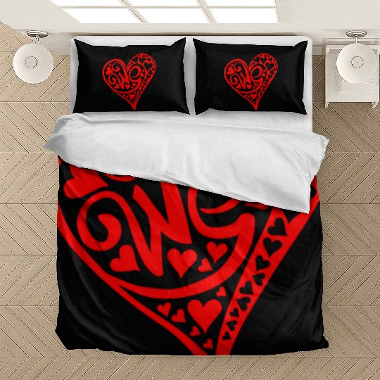 Galentines Day Red Heart We Valentines Day2 Bedding Sets