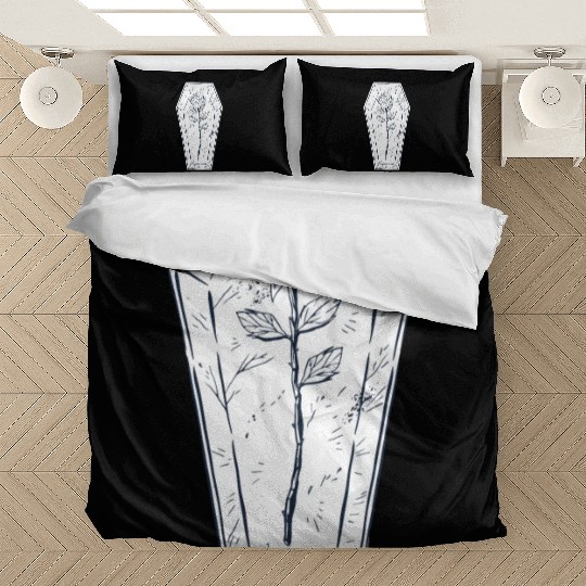 Coffin rose art Coffin rose art inspiration store Bedding Sets