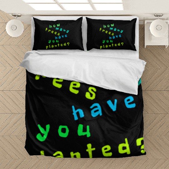 Tree Quote. Nature Environment Bedding Sets