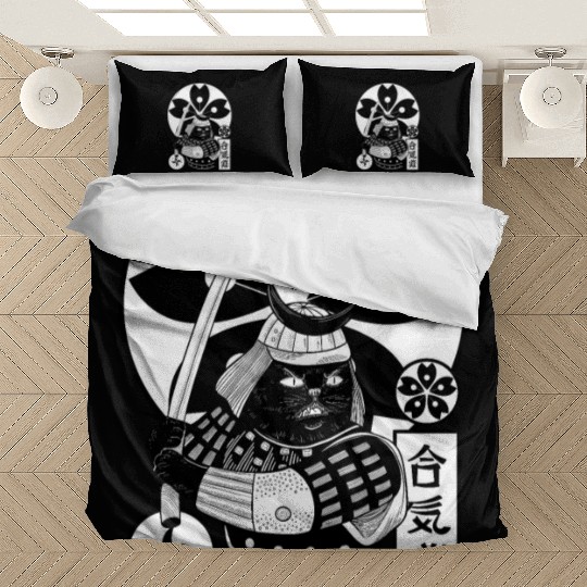 Samurai Cat Bedding Sets