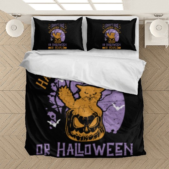 Halloween Cat Owner Pet Animal Kitten Lover Bedding Sets