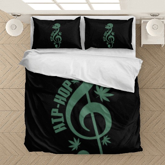 Clef with Cappi Music Direction Rap Bedding Sets