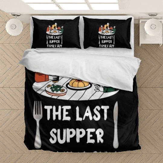 the last supper family guy Bedding Sets