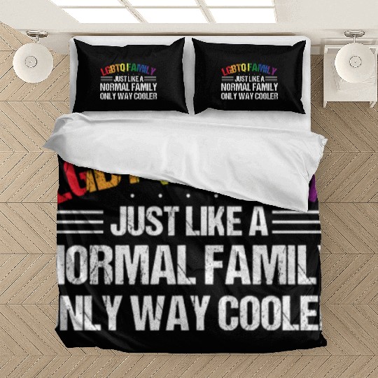LGBTQ Family Gay Pride Month Rainbow Bedding Sets