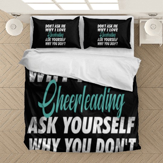 Don't ask me why i love Cheerleading Bedding Sets