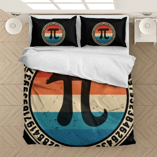 Funny Pi Day Bedding Sets Math Bedding Sets for Pi Day 3 14 Retro