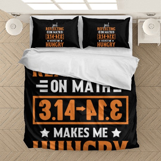 Funny Pi Day Bedding Sets Math Bedding Sets Pi Day Reflecting 3 14