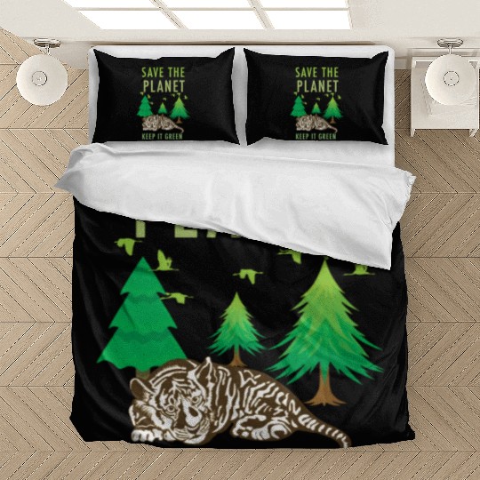 Save The Planet Keep It Green Bedding Sets