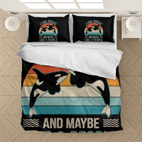 King Orca, Ruler of the Seas Bedding Sets