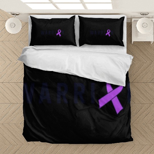 Epilepsy Warrior Men Dad Father Purple Ribbon Bedding Sets