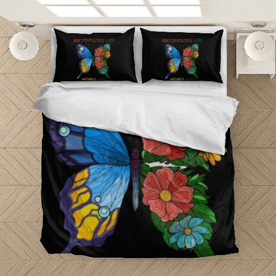 BUTTERFLIES ARE NATURES ANGELS Bedding Sets