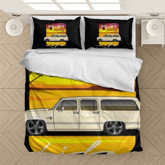 square Santa Fe Tan Bedding Sets