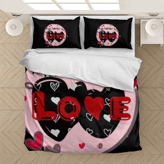 Wearing my heart on my sleeve for Valentine's Day Bedding Sets
