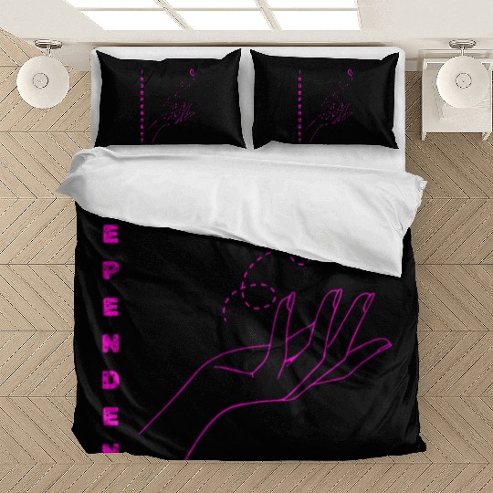 Strong and Independent woman Bedding Sets