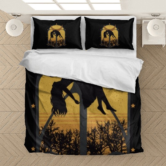 Abstract scary creepy woman Abstract scary creepy Bedding Sets