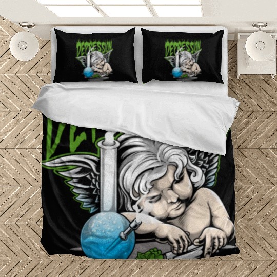 Depression Angel Bedding Sets
