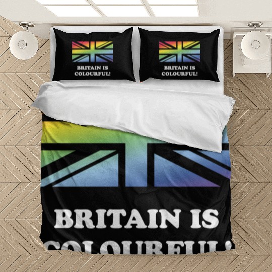 Britain Is Colourful! (Union Jack, United Kingdom) Bedding Sets