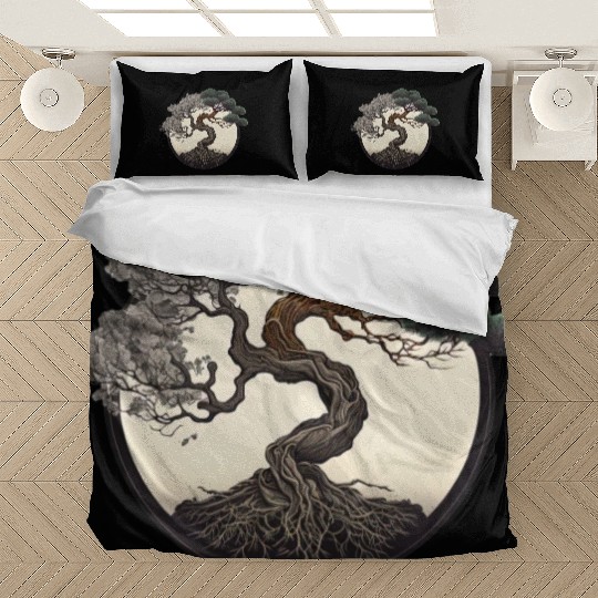 Yin and Yang Bonsai Tree Bedding Sets