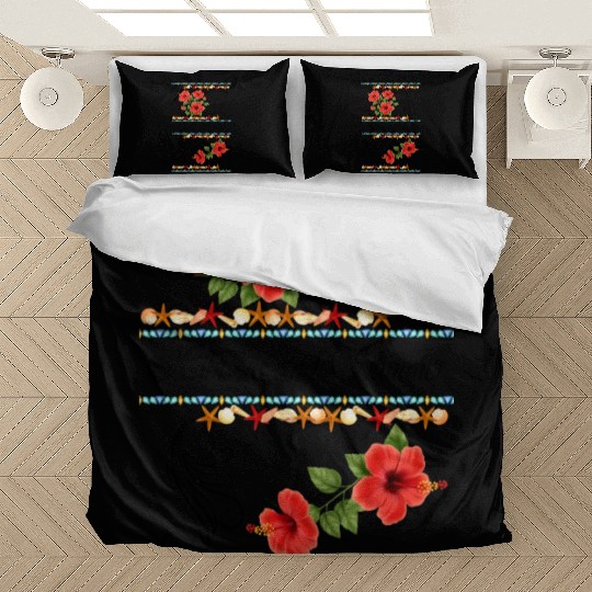 Hibiscus and Summer - Vintage Bedding Sets