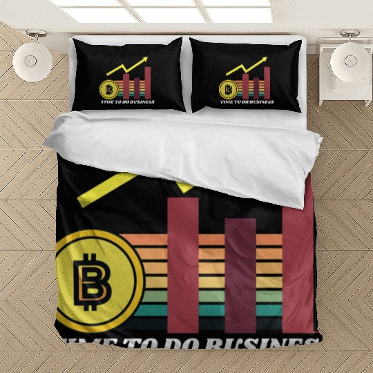 CRYPTO BUSINESS Bedding Sets